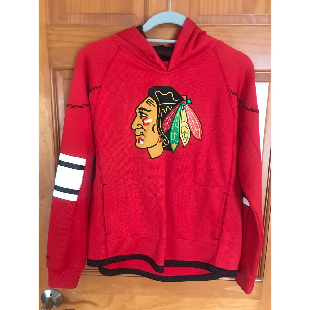 Reebok Youth Large Blackhawk sweatshirt